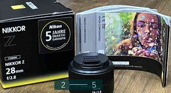 Об'єктив Nikon Nikkor Z 28 mm F2.8 Київ