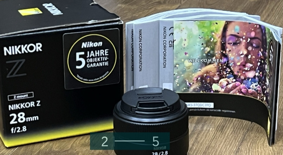 Об'єктив Nikon Nikkor Z 28 mm F2.8 Київ - фото 4