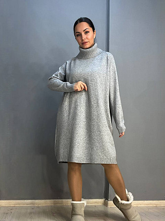 Платье женское LES ETOILES CLAIRES 8178 свитер оверсайз ворот хомут one size, серый, one size Одесса - изображение 7