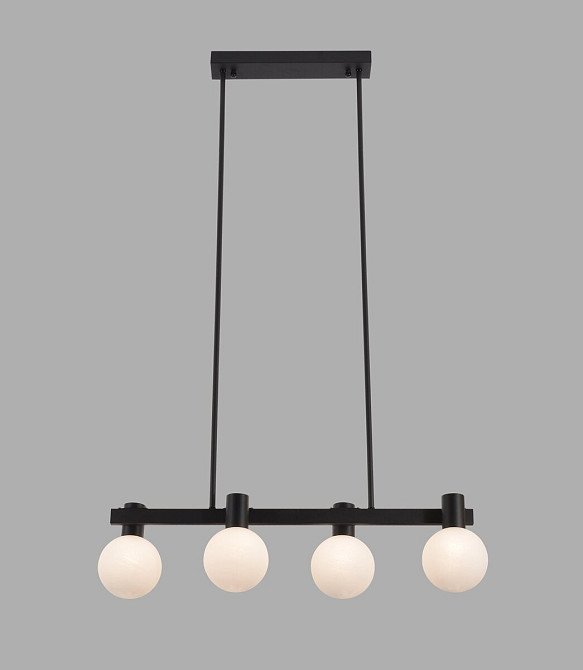 VALESO Люстра підвісна регульована VALESO -4 BK чорна Коломыя - изображение 1