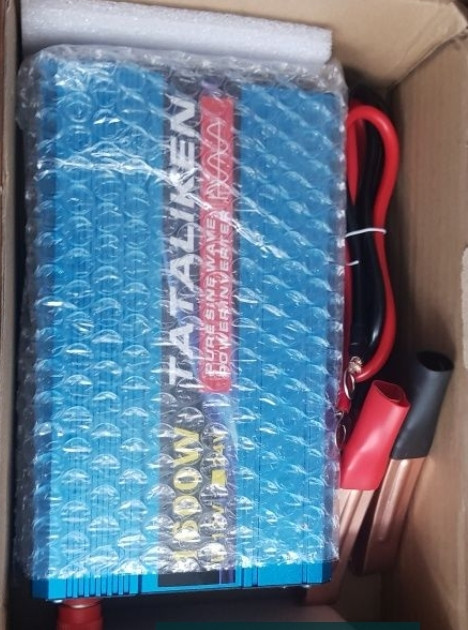 Инвертор 12v- 220v ЧИСТЫЙ СИНУС .1600 Ватт. Киев - изображение 4