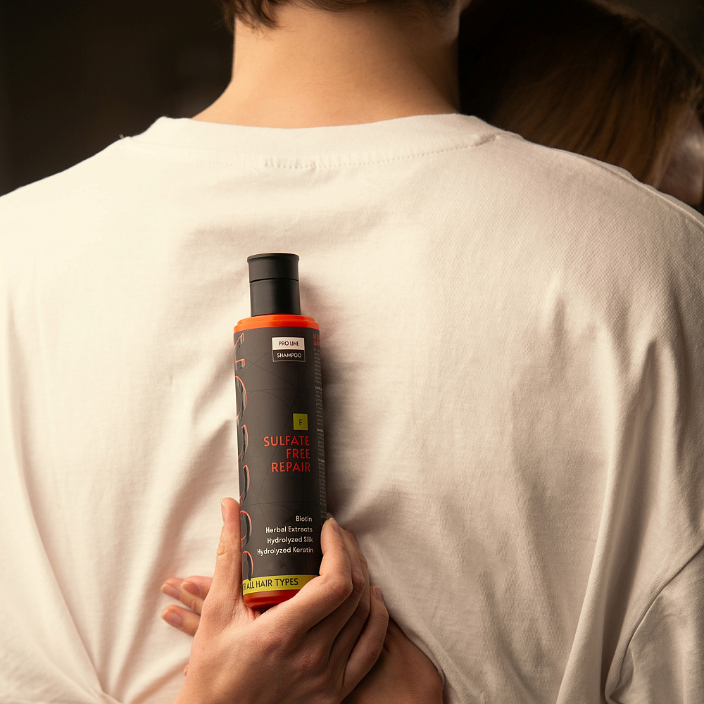Безсульфатний відновлюючий шампунь для всіх типів волосся Sulfate Free Repair Shampoo Succor 250 мл Київ - фото 15