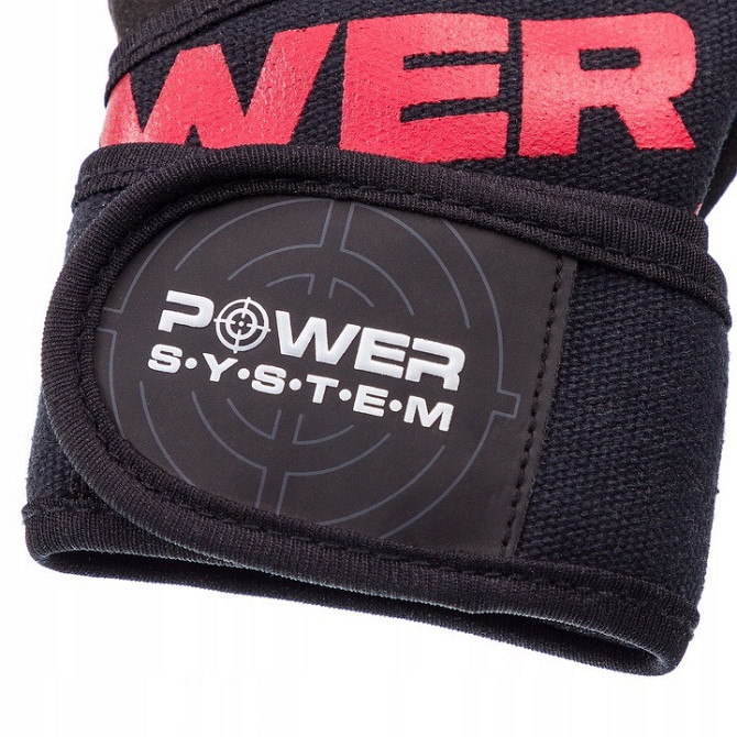 Рукавички для фітнесу Power System PS-2800 Power Grip Red M Каменское - изображение 8