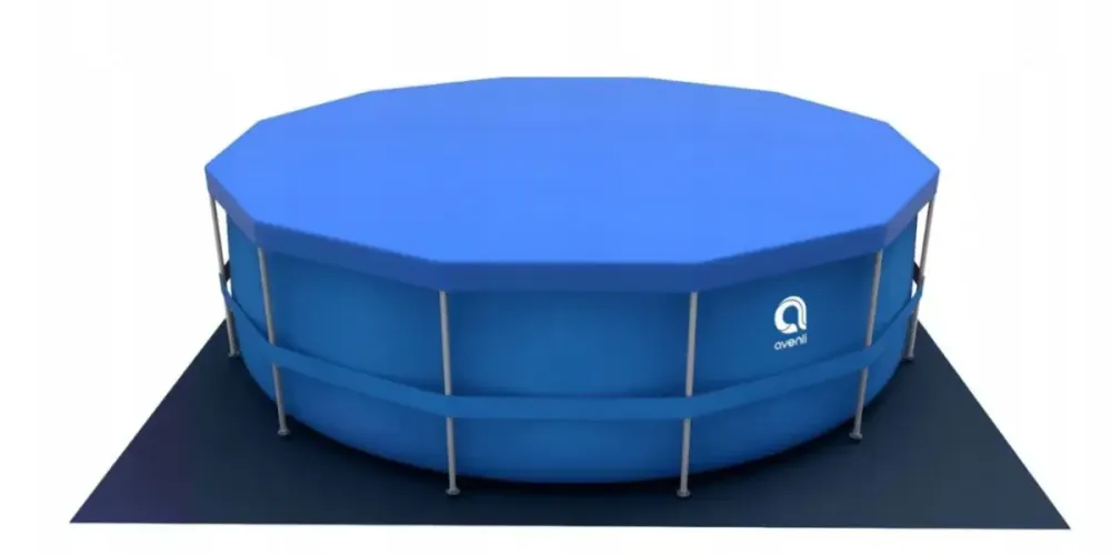 Круглый каркасный бассейн Avenli (450 х 90 см), Синий Киев - изображение 2