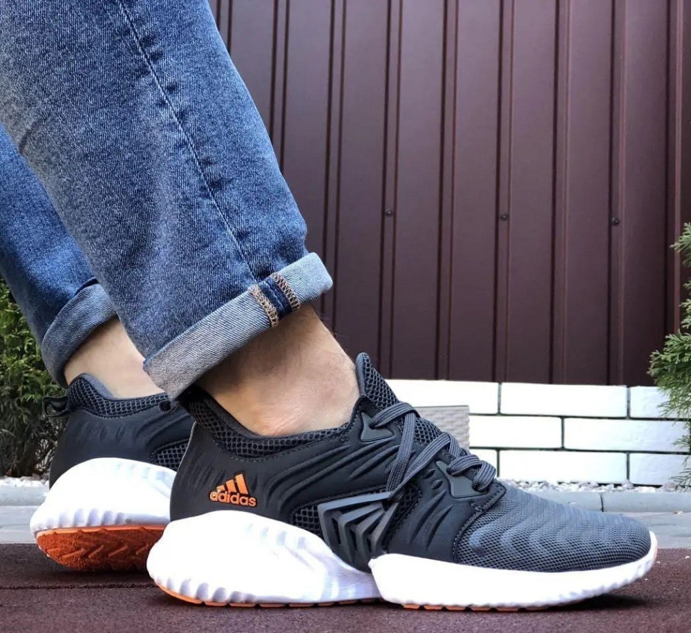 Кросівки Чоловічі Adidas Alphabounce Сірі Адідас (розміри: 42,43,44,45) Відео Огляд Дніпро - фото 8