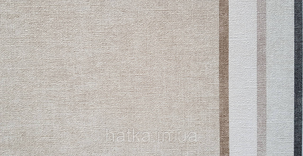 Шпалери вінілові на флізеліні AS creation Amber метрові однотонні ефект розмитості матові світло-коричневі Київ - фото 2
