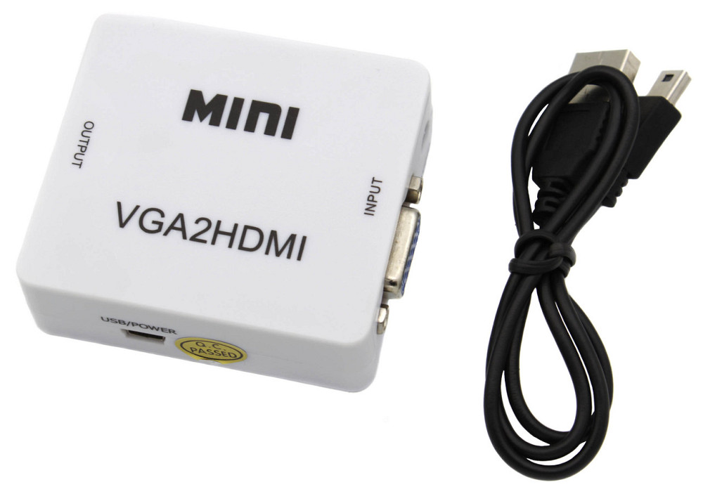 Конвертер - Адаптер перехідник VGA - HDMI 5027 Дніпро - фото 1