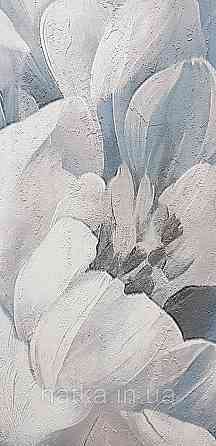 Шпалери вінілові на флізеліні Grandeco Anita 1,06х10 квіти півонії сині чорні Київ