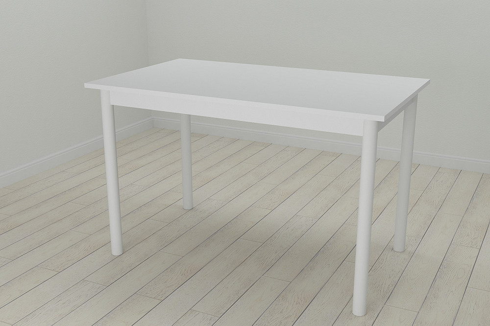 Стіл кухонний Ferrum-decor Беніта 75x120x60 Білий ДСП Біле 16мм (FRD-106266) Львів - фото 4