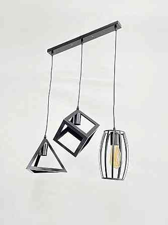 VALESO Підвісний світильник на три плафони VALESO -3 чорний E27 Киев