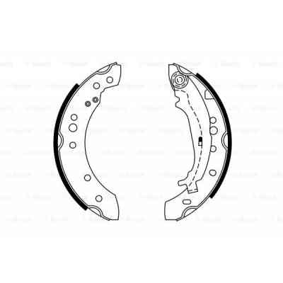 Тормозные колодки Bosch 0 986 487 746 Винница