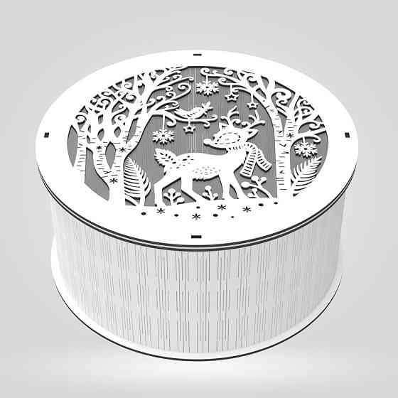 Подарункова коробка EKOSTAR d200 h100 Київ