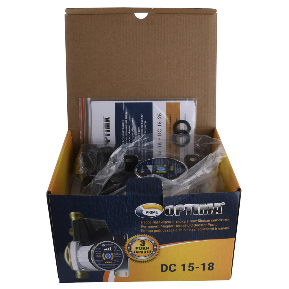 Насос повышения давления Optima Prime DC 15-18 AUTO (000024717) Киев - изображение 3