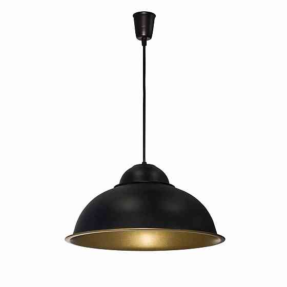 Підвісний світильник купол Dome СП 3614 BK+GD Київ