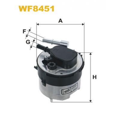 Фильтр топливный Wixfiltron WF8451 Винница - изображение 1