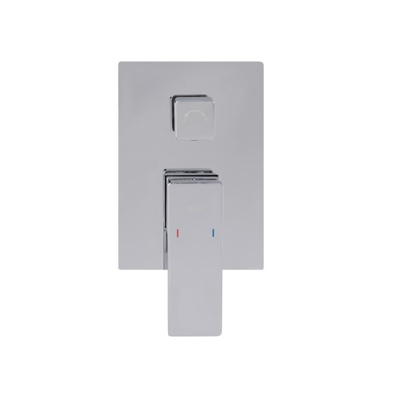 Душевая система из латуни Qtap Gemini скрытого монтажа на три потребителя (с изливом) QTGEM114CRM45702 Chrome Харьков - изображение 4