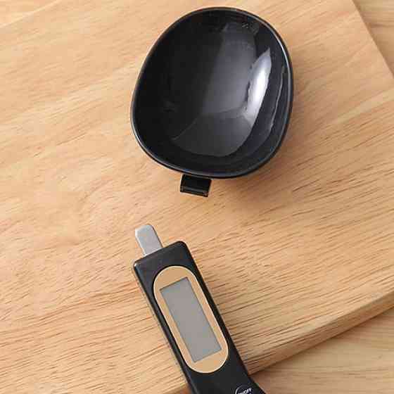 Електронна мірна ложка-ваги до 0,5 кг,Digital Spoon Scale,Чорний SBR Київ