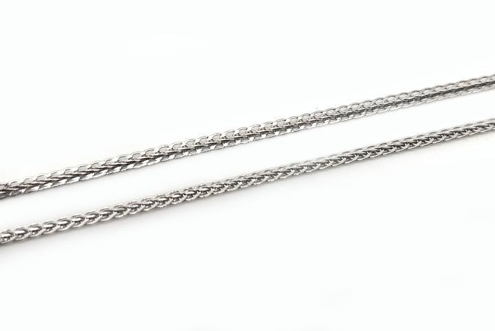 Ланцюжок медична сталь срібляста Київ - фото 1