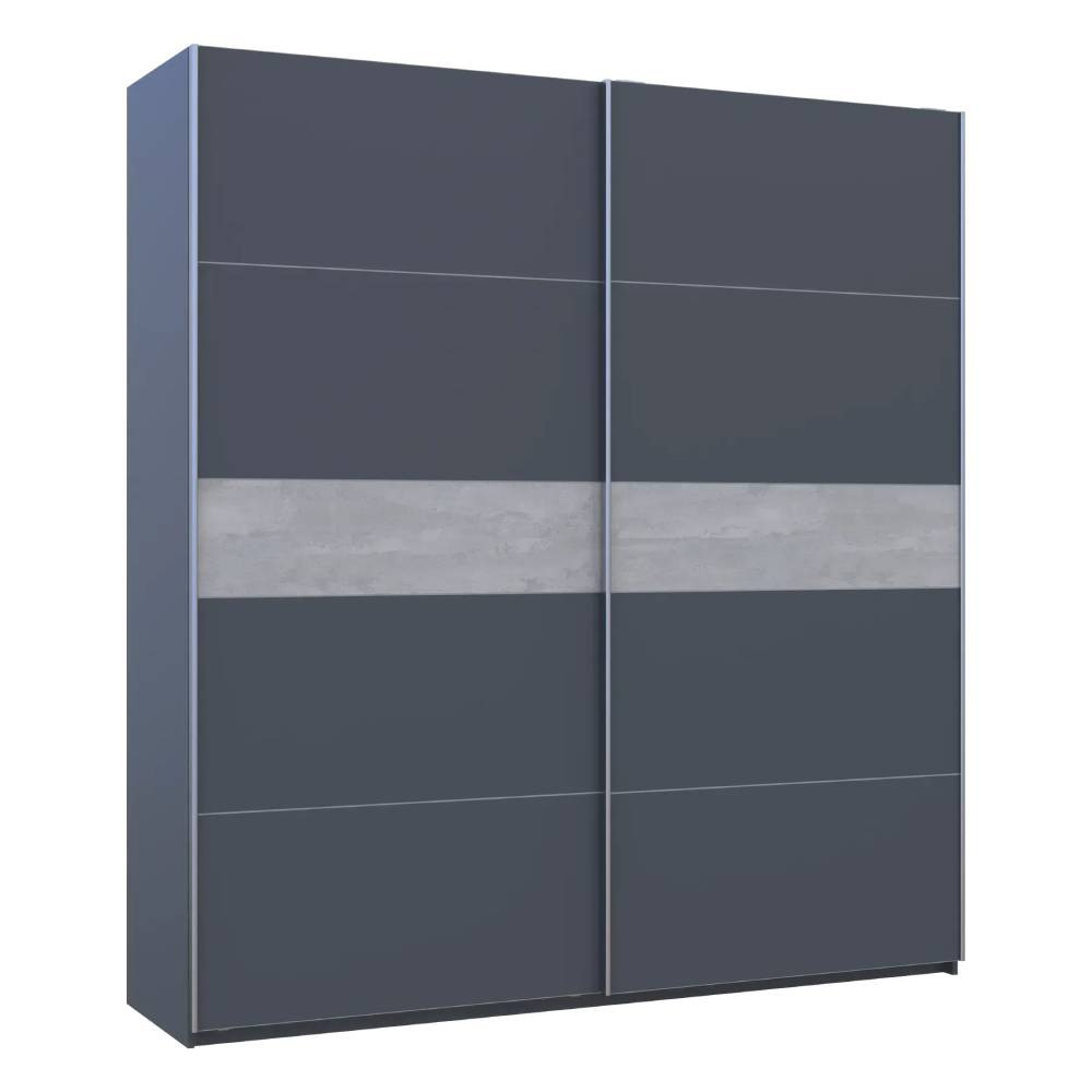Шкаф купе Doros G-Caiser Антрацит / Антрацит вставка Бетон 2 ДСП / 5 части 220х60х240 (42005419) (DRS-012251) Львов - изображение 2