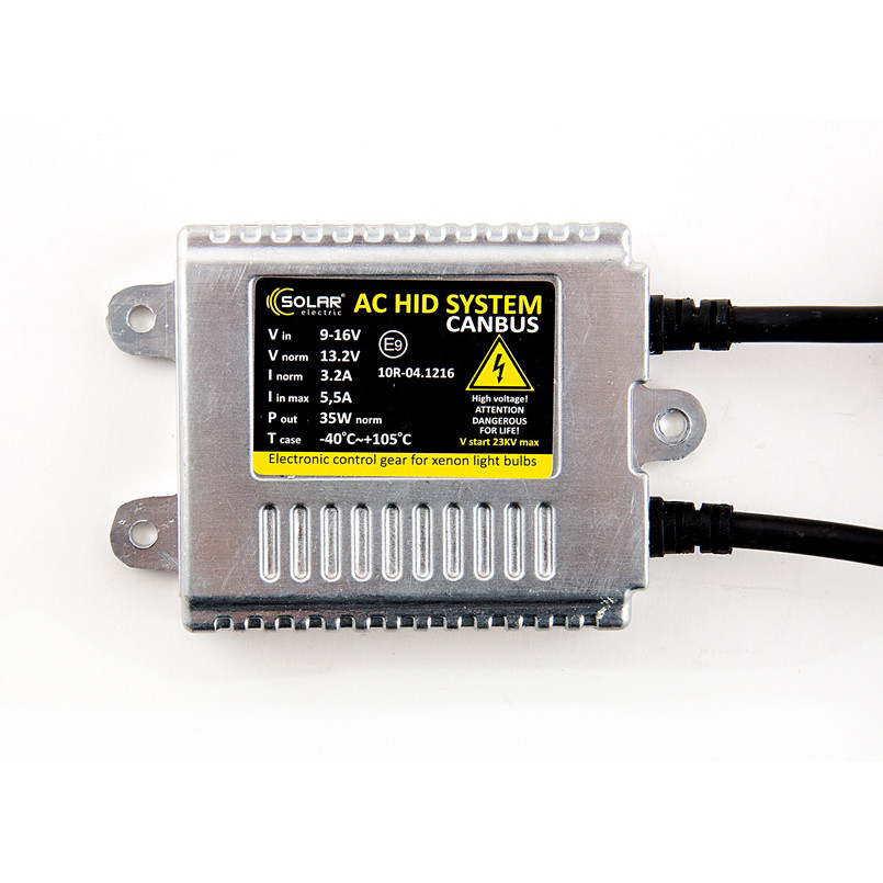 Блоки розпалювання Slim Solar Canbus Premium Ballast 35W, 9-16В, KET Львів - фото 1