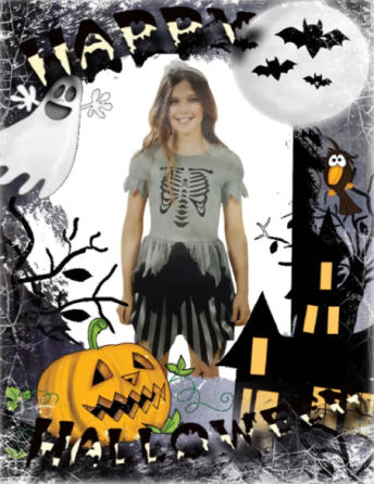 Костюм для Хелловін для дівчинки Піратка М сіро-чорний Київ