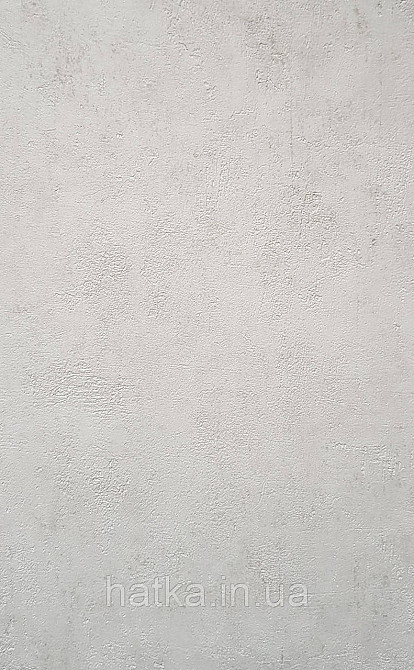 Обои виниловые на флизелине Caselio 0.53х10 Beton 2 под штукатурку под бетон светло серые разные оттенки Киев - изображение 1