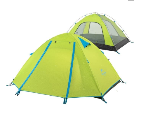 Двошарова,4-Х Місцевий Намет З Алюмінієвими Дугами, Зелена. Київ - фото 3