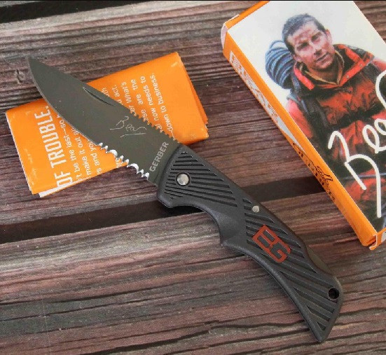 Ніж складаний BG A292 з серрейтором Дніпро - фото 3