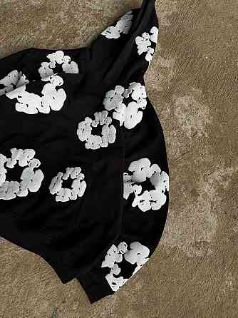 Женское утепленное оверсайз худи трехнитка на флисе Одесса