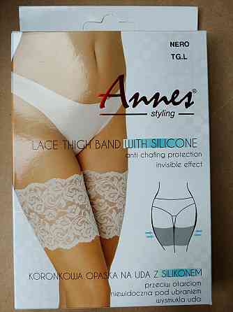 Бандалетки жіночі від натирання Annes Lace 3XL, Бежевый Киев
