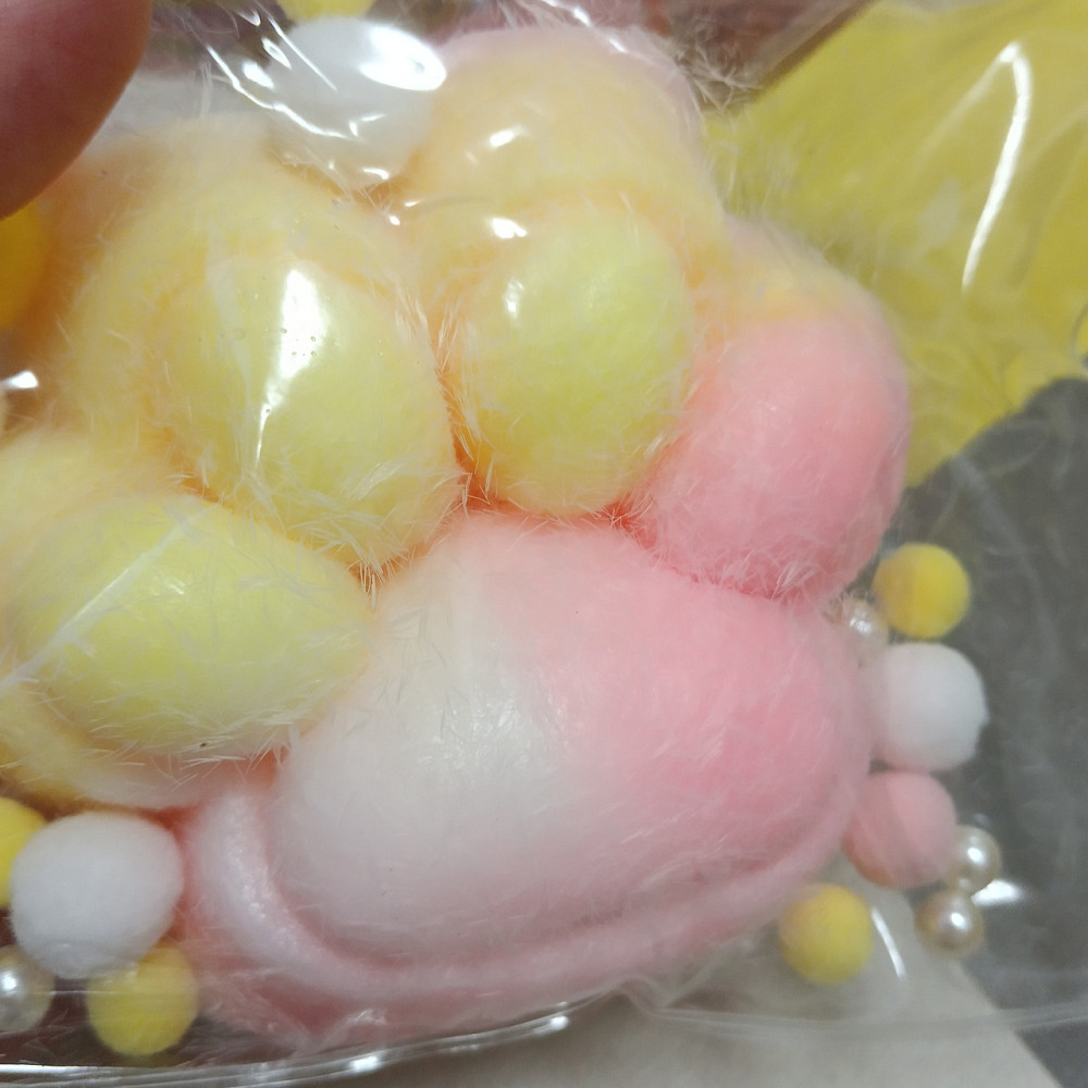 Лапки большая мохната сквиш антистресс лапка Табо Киев - изображение 1