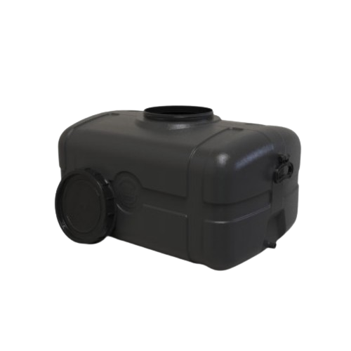 Бак технічний 105л 750*480*400мм прямокутний чорний LITOLAN Житомир - изображение 1