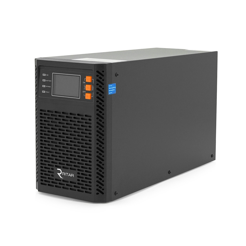 ДЖБ з правильною синусоїдою Ritar PT-3KL-LCD, 3000VA (2700Вт), 96В, Струм макс. 5A, під зовнішній АКБ (405*190*325) Київ - фото 4