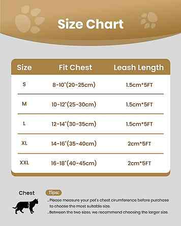 Шлейка для кошки FAYOGOO Черная Регулируемая мягкая сетка анти-побег светоотражающая с поводком комплект Киев