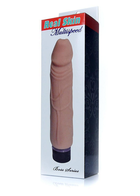 Вибратор - Real Skin Multispeed Flesh, 22 см Sex Aura Киев - изображение 2