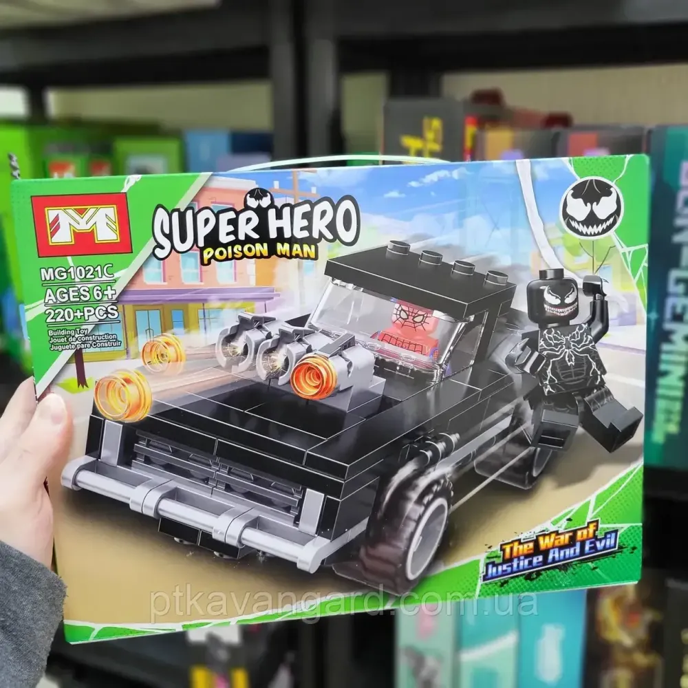 Конструктор человек паук 4в1 веном карнаж спайдермен 883 детали 4 наборы в блоке Хмельницкий - изображение 4