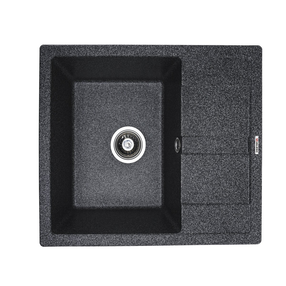 VALESO Гранітна мийка для кухні VALESO ARIA 5851 матова Графіт Коломыя - изображение 1