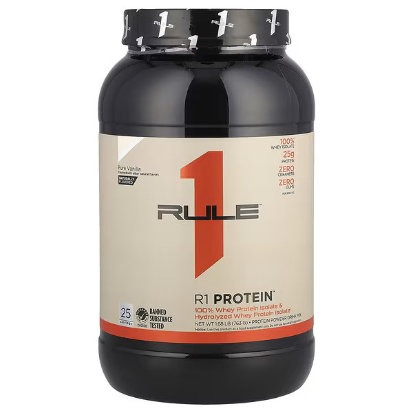 Протеин Rule One Protein 780 gram (Pure Vanilla Naturally Flavored) Луцк - изображение 1
