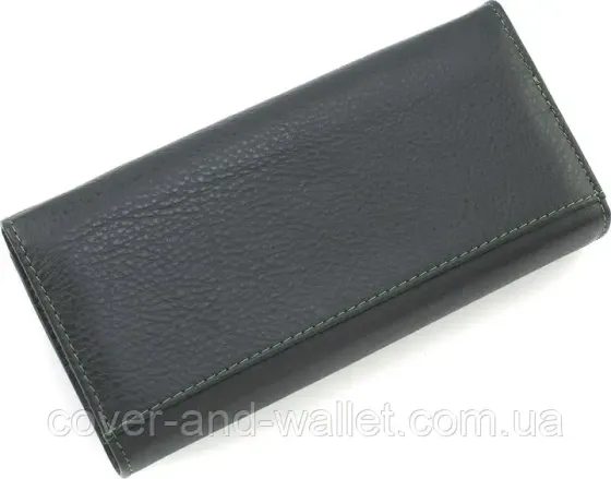 Женский кожаный кошелёк на магнитах красного цвета Marco Coverna MC 1411 Зеленый Киев