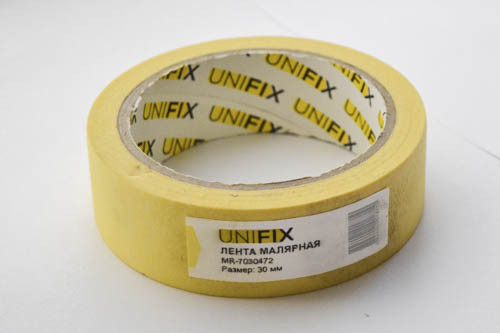 Лента клейкая малярная 20мм*40м MR-7030472 UNIFIX Ровно - изображение 1