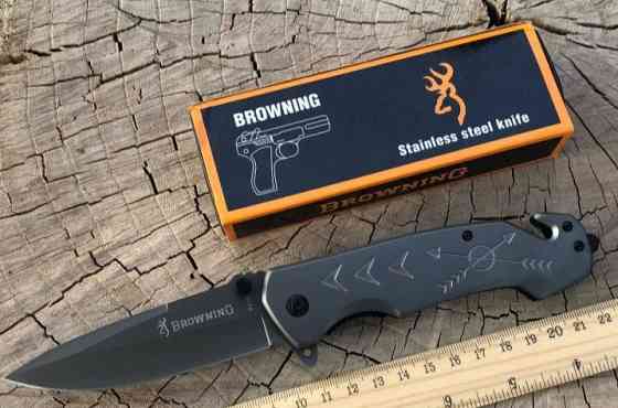 Нож складной : Browning выкидной туристический карманный нож Флиппер. Киев