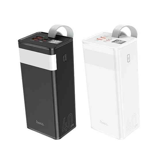 Зовнішній акумулятор HOCO J86 Powermaster 22.5W fully compatible power bank(40000mAh) Black Київ
