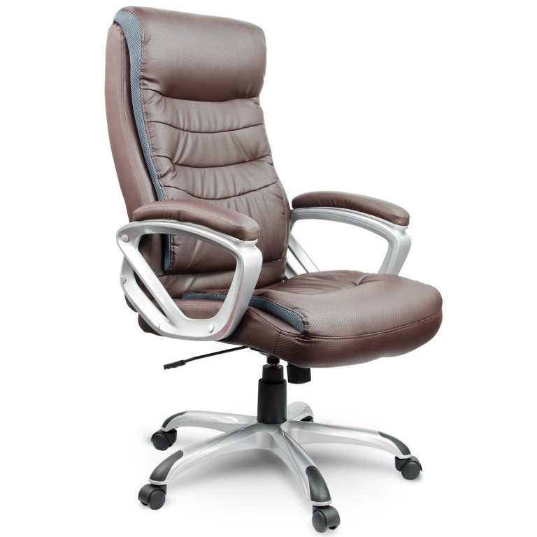 Крісло офісне комп'ютерне Just Sit MADERA екошкіра робоче для комп'ютера, офісу, дому Київ - фото 1