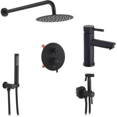 Душевой гарнитур Kroner Edelstahl Klassisch-SCH082 + змішувач Edelstahl Klassisch-SCH010 + змішувач Edelstahl Klassisch- (CVS30166) Винница