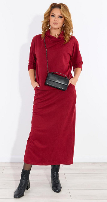 Замшевий костюм зі спідницею (50) Київ - фото 4