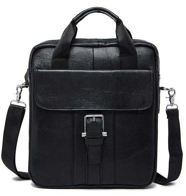 Сумка чоловіча Чорна (Vintage) Київ - фото 5