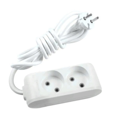 Сетевой удлинитель Panasonic X-tendia 2 розетки, 3м (WLTB02232GR-UA) Винница - изображение 1