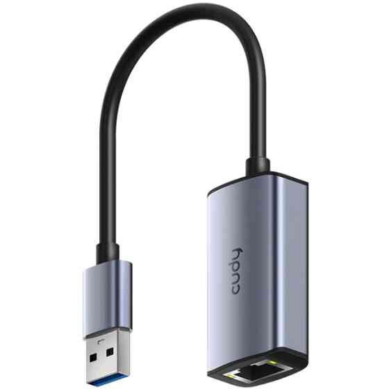 Перехідник USB 3.0 Type-A --> Ethernet RJ45 1000 Mb Cudy Вінниця