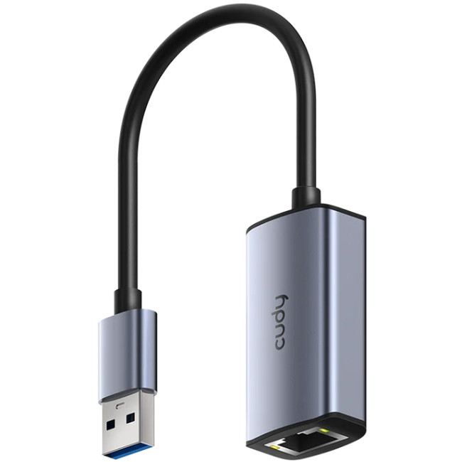 Перехідник USB 3.0 Type-A --> Ethernet RJ45 1000 Mb Cudy Вінниця - фото 1