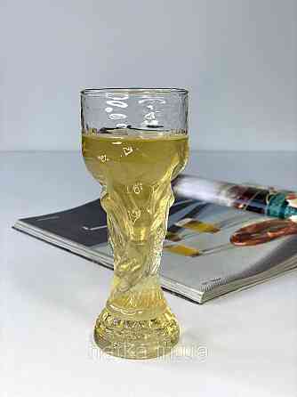 Кухоль для пива OLens "Чемпіон" 320 мл прозоре скло для дому та ресторанів 102-753 Київ